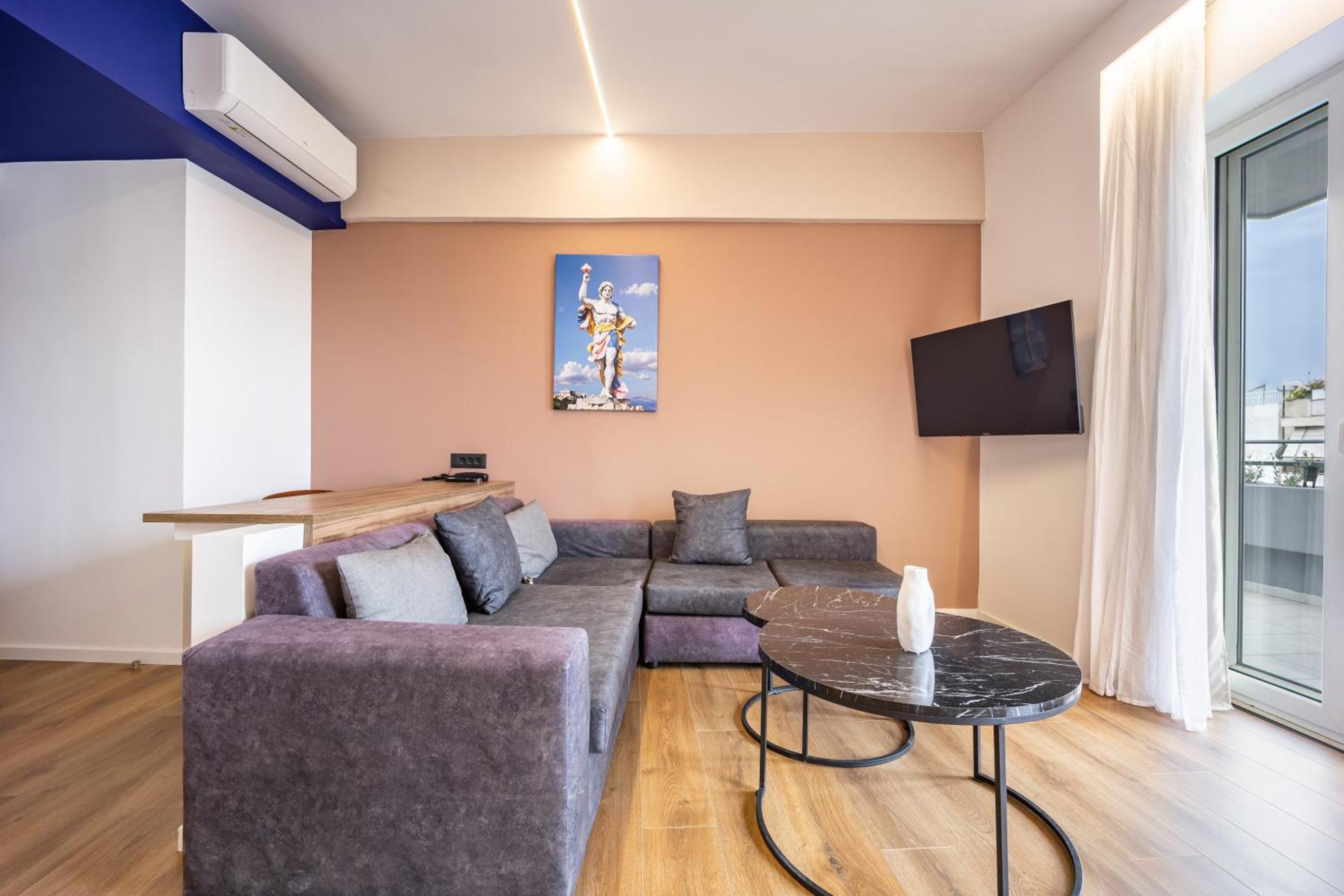 The Dorians Aparthotel Athena Bagian luar foto