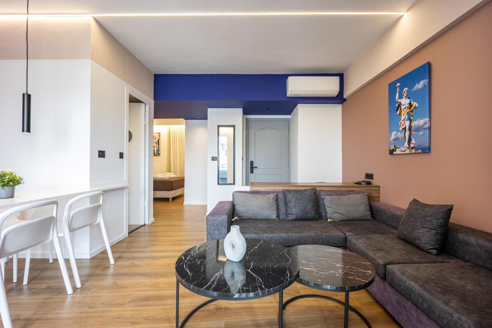 The Dorians Aparthotel Athena Bagian luar foto