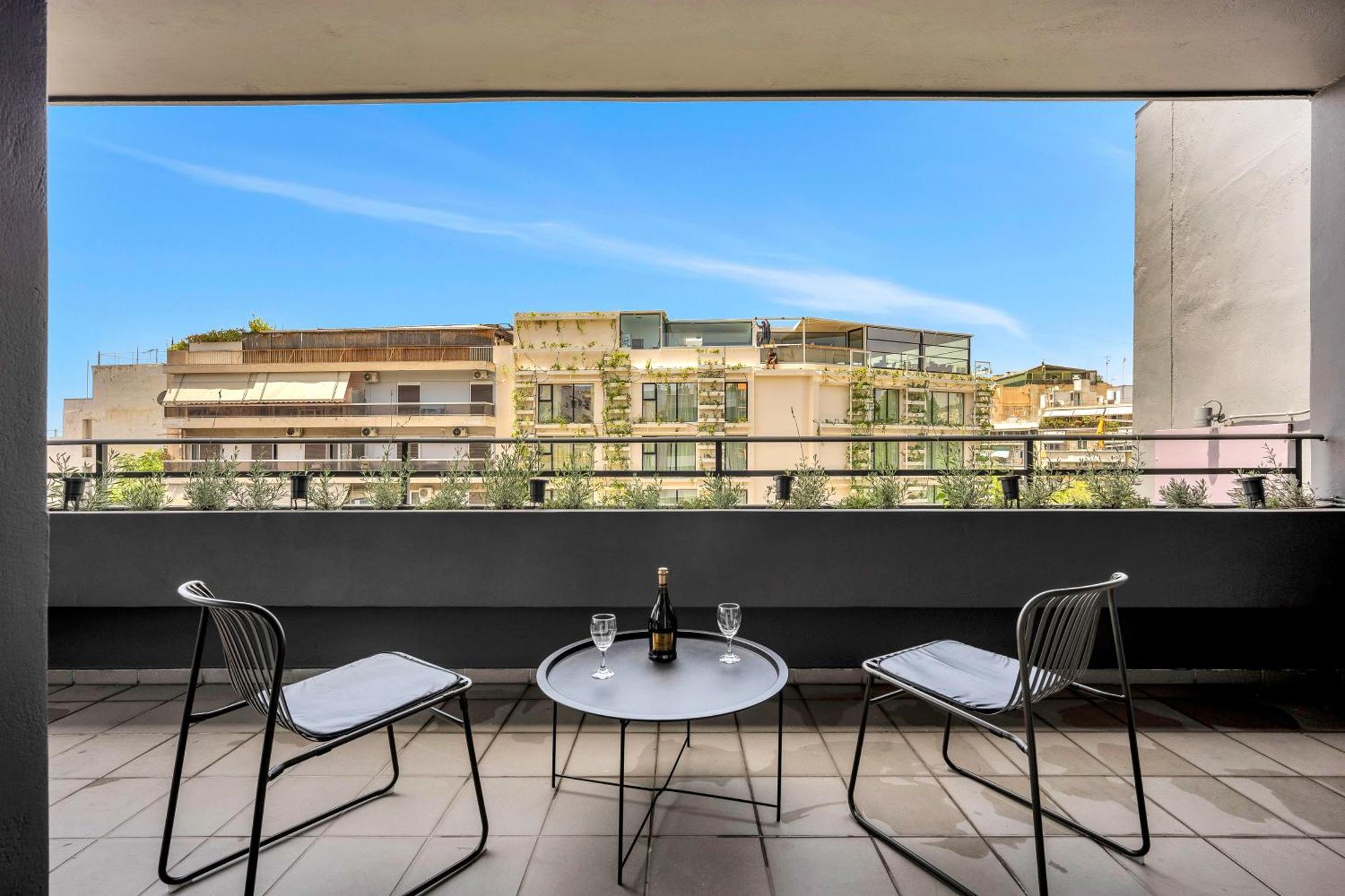 The Dorians Aparthotel Athena Bagian luar foto