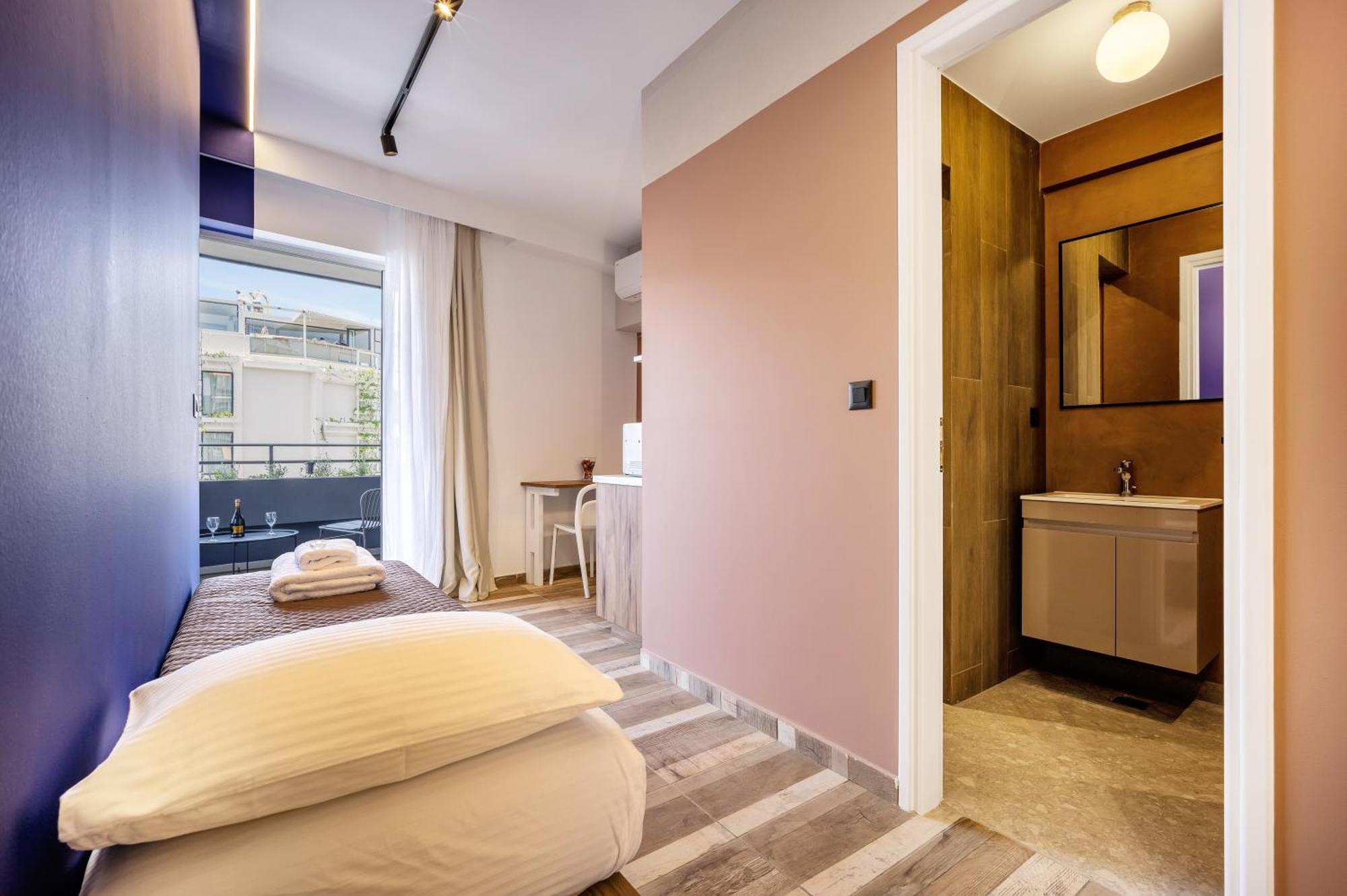 The Dorians Aparthotel Athena Bagian luar foto