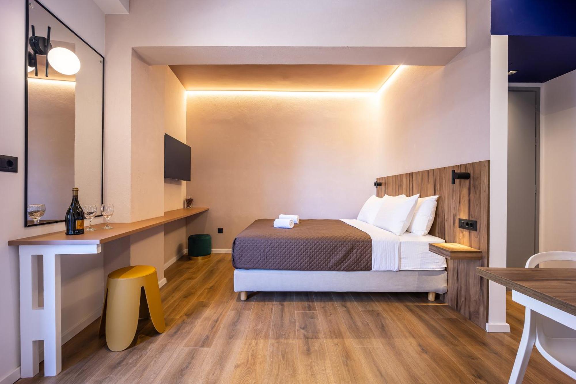 The Dorians Aparthotel Athena Bagian luar foto
